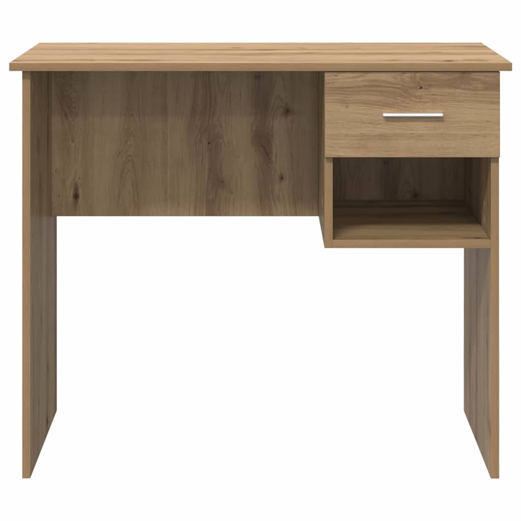 Skrivebord Artisan Eik Konstruert tre 90 x 49 x 75 cm