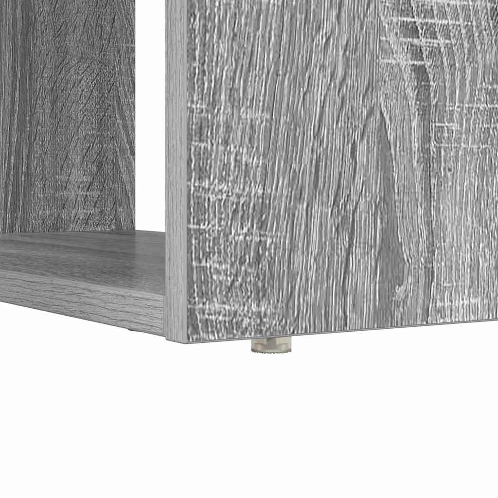 Skrivebord Grå Sonoma 113 x 54 x 120 cm Konstruert tre