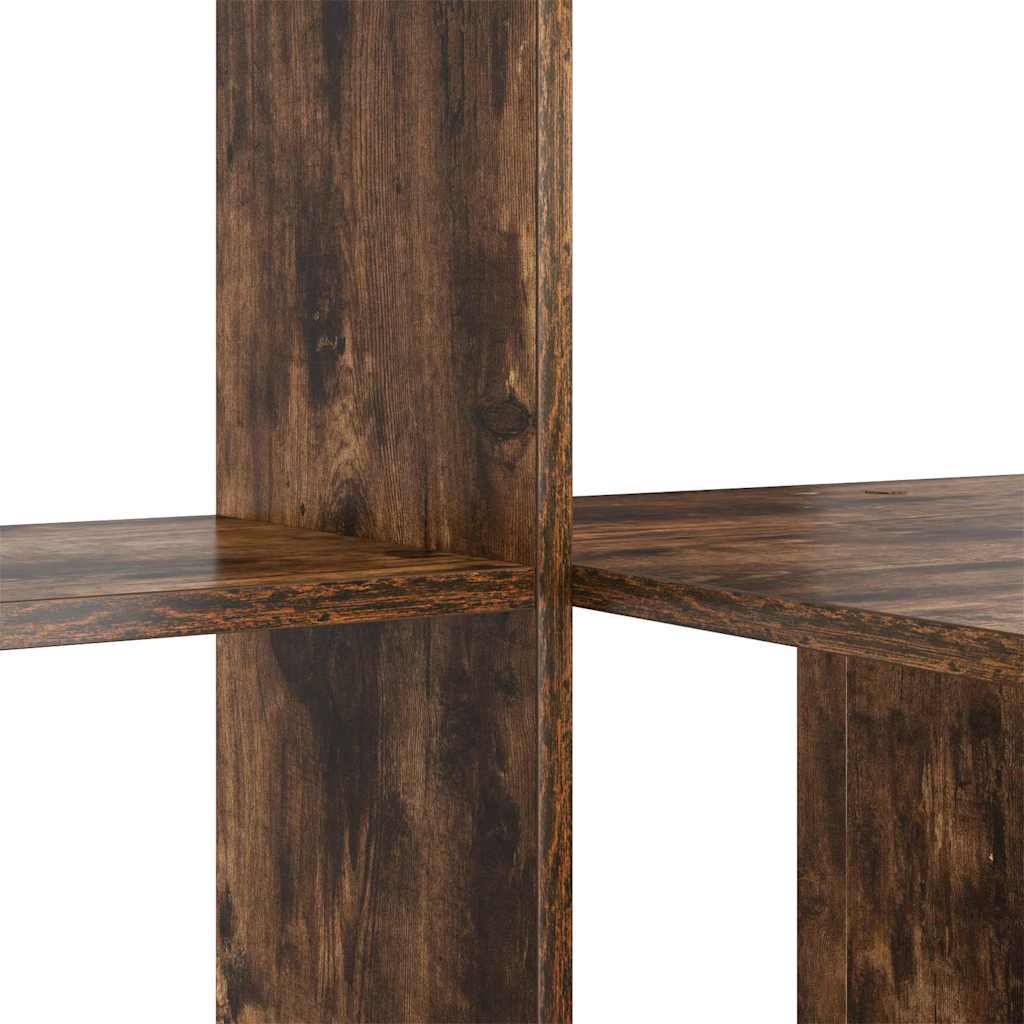 Skrivebord Røkt eik 131,5 x 50 x 106,5 cm Konstruert tre