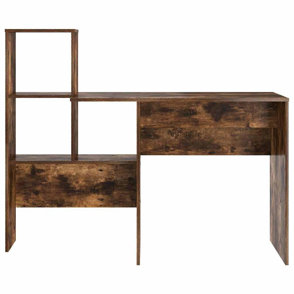 Skrivebord Røkt eik 131,5 x 50 x 106,5 cm Konstruert tre