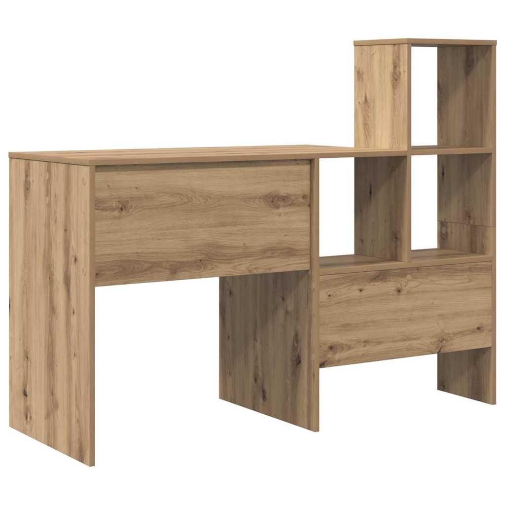 Skrivebord Artisan Eik Konstruert tre 131,5 x 50 x 106,5 cm