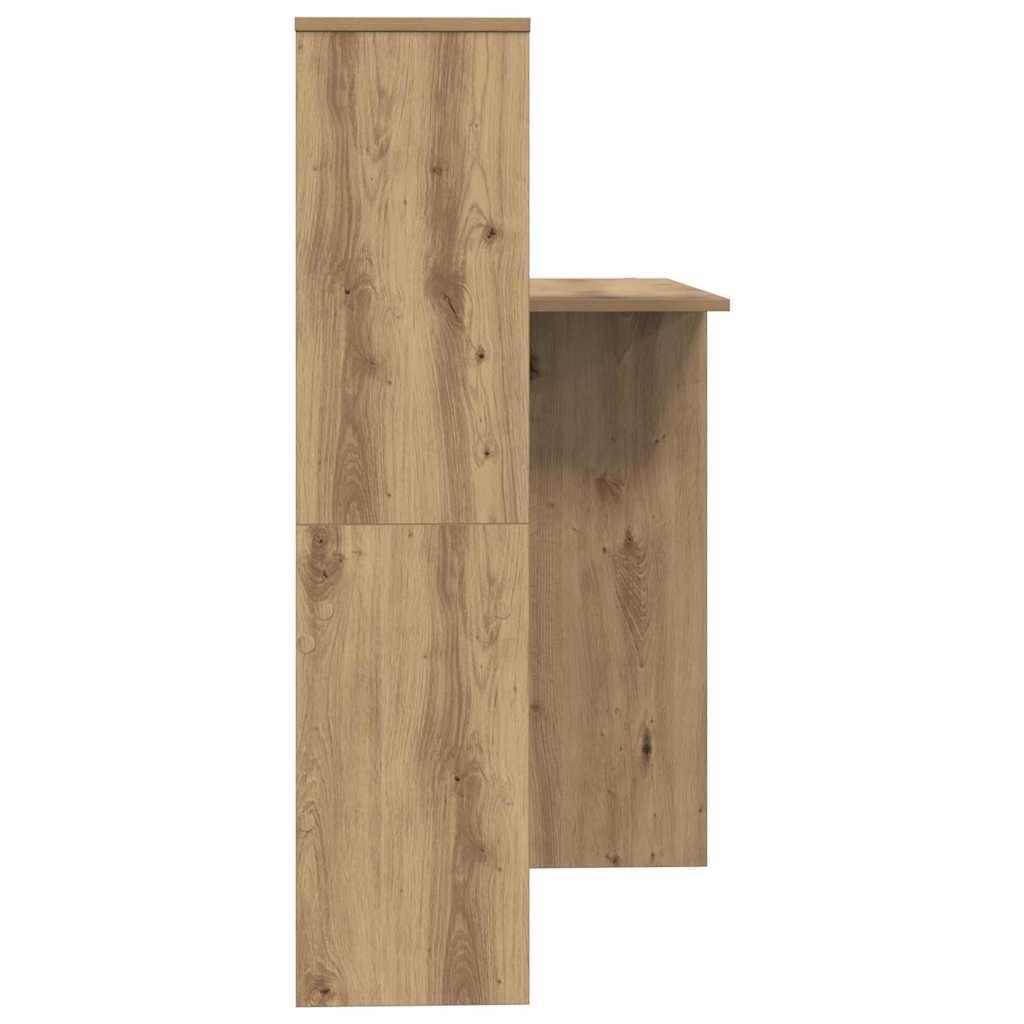 Skrivebord Artisan Eik Konstruert tre 131,5 x 50 x 106,5 cm