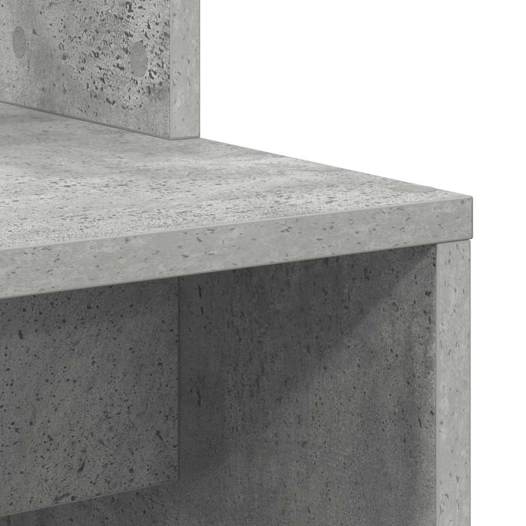 Skrivebord Betonggrå 78,5 x 37 x 154,5 cm Konstruert tre