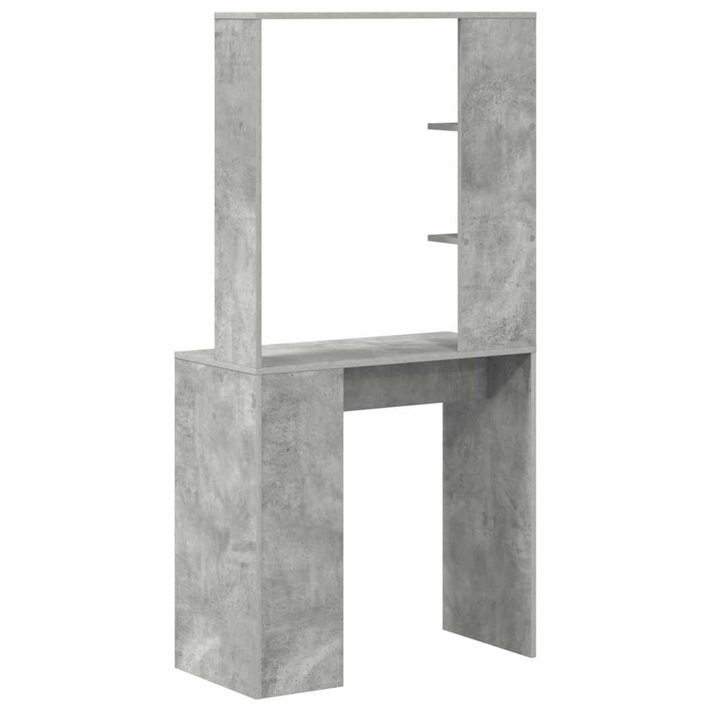 Skrivebord Betonggrå 78,5 x 37 x 154,5 cm Konstruert tre