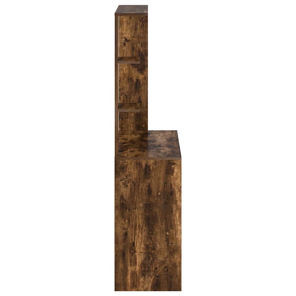 Skrivebord Røkt eik 78,5 x 37 x 154,5 cm Konstruert tre