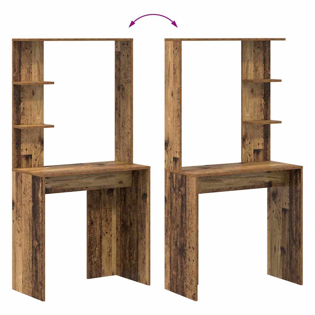 Skrivebord Gamle tre 78,5 x 37 x 154,5 cm Konstruert tre