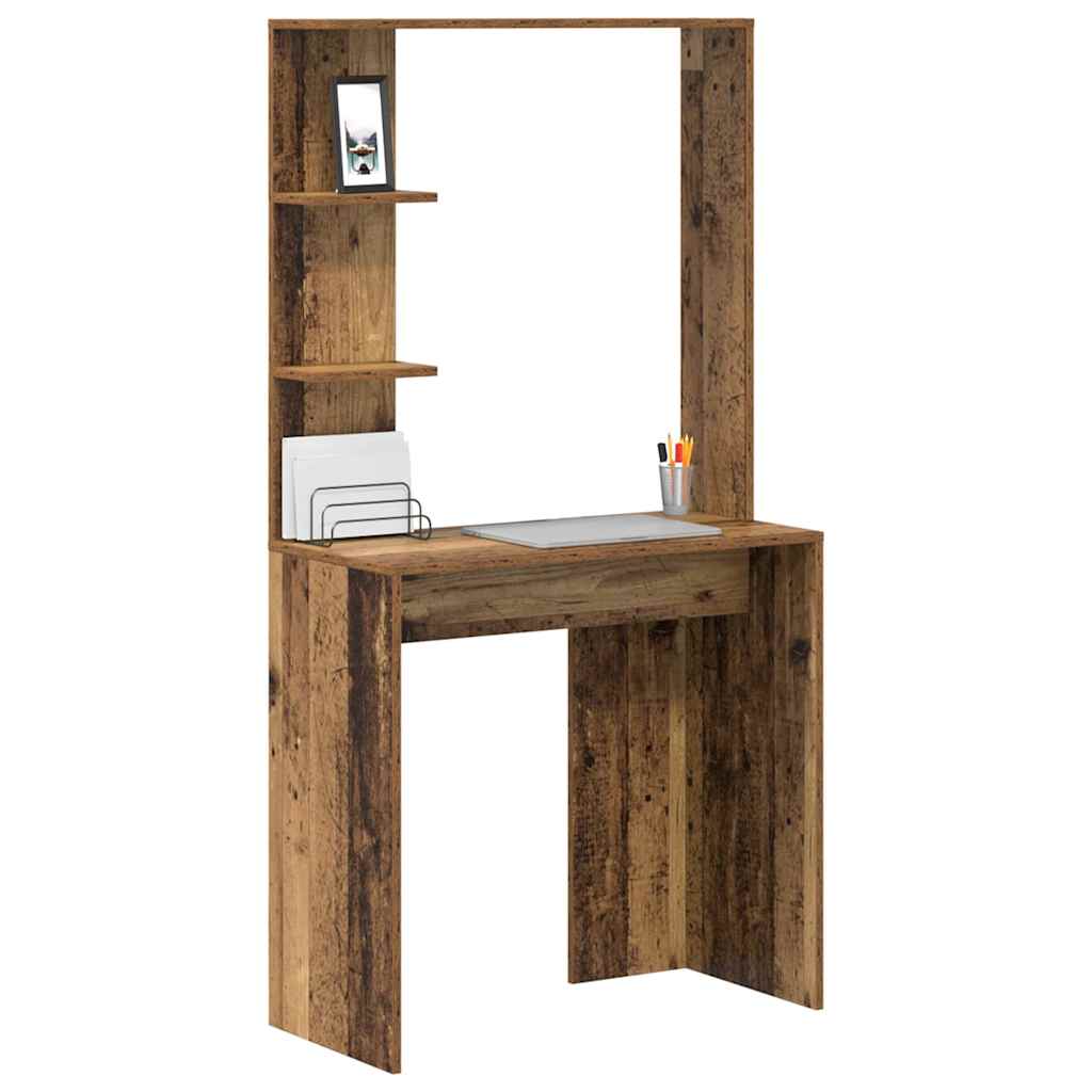 Skrivebord Gamle tre 78,5 x 37 x 154,5 cm Konstruert tre
