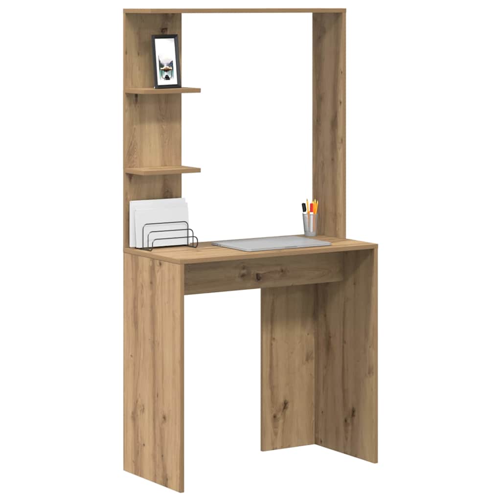 Skrivebord Artisan Eik Konstruert tre 78,5 x 37 x 154,5 cm