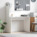 Skrivebord med hylle Hvit 102 x 50 x 124 cm Konstruert tre