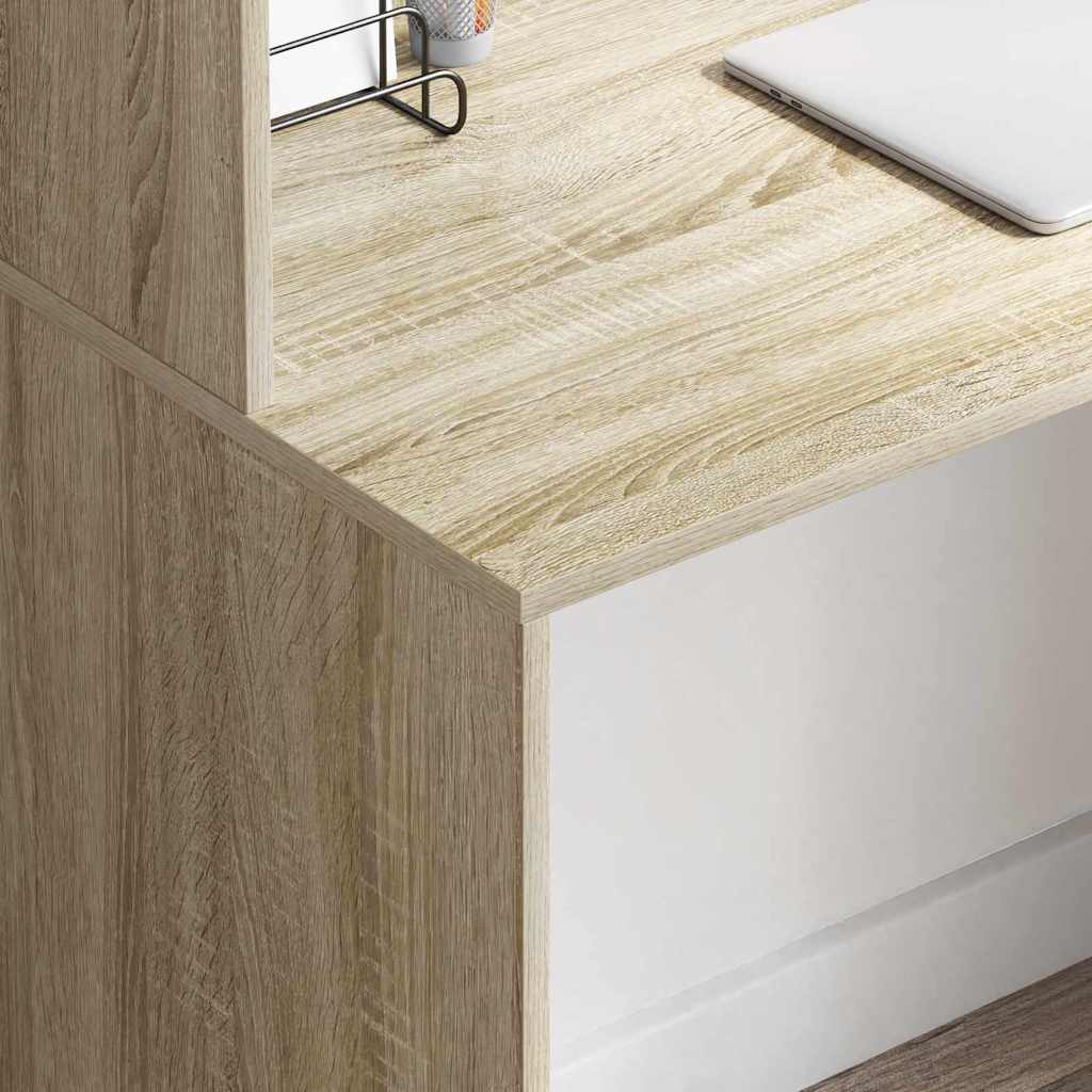 Skrivebord Sonoma eik 102 x 50 x 124 cm Konstruert tre
