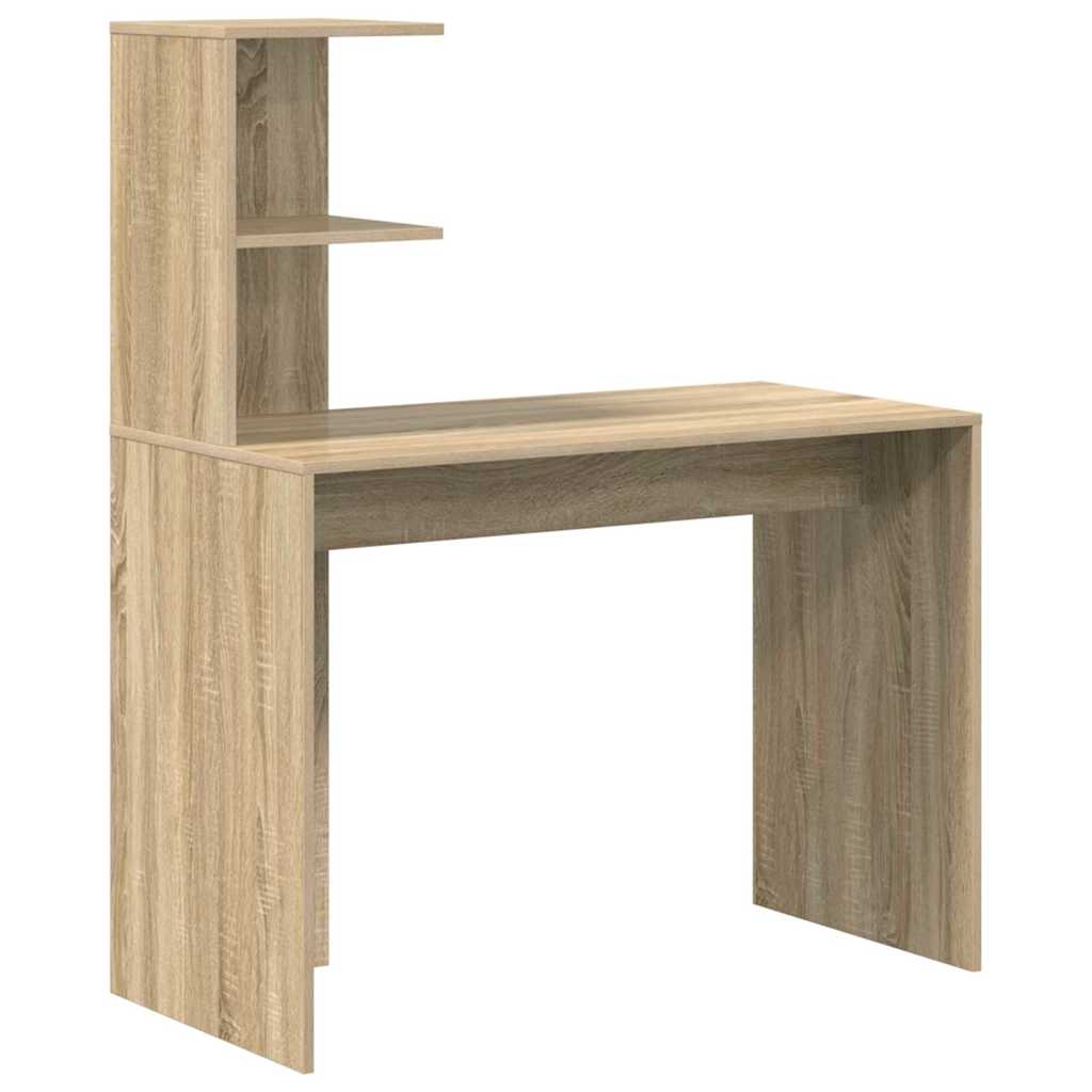 Skrivebord Sonoma eik 102 x 50 x 124 cm Konstruert tre