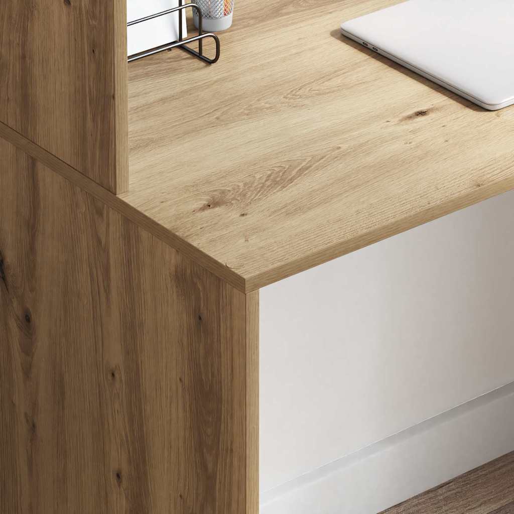 Skrivebord Artisan Eik 102 x 50 x 124 cm Konstruert tre