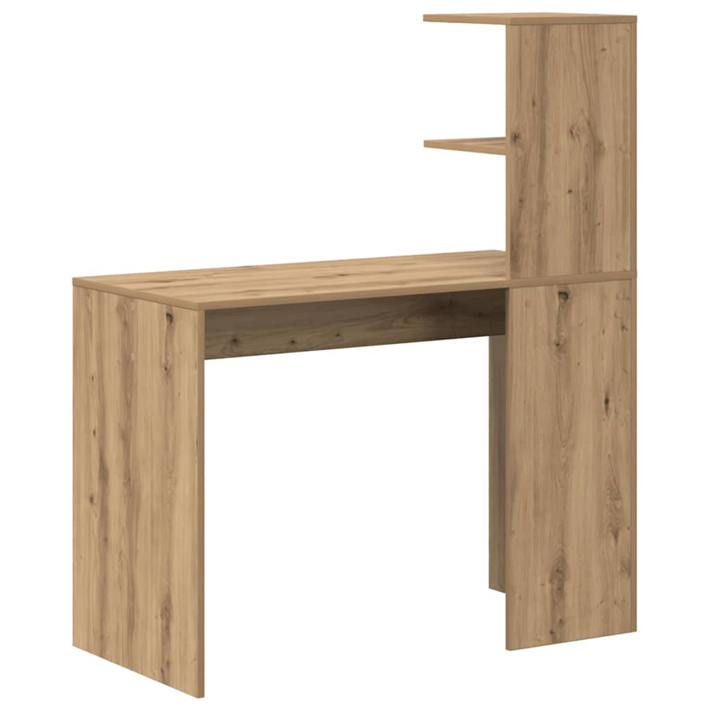 Skrivebord Artisan Eik 102 x 50 x 124 cm Konstruert tre