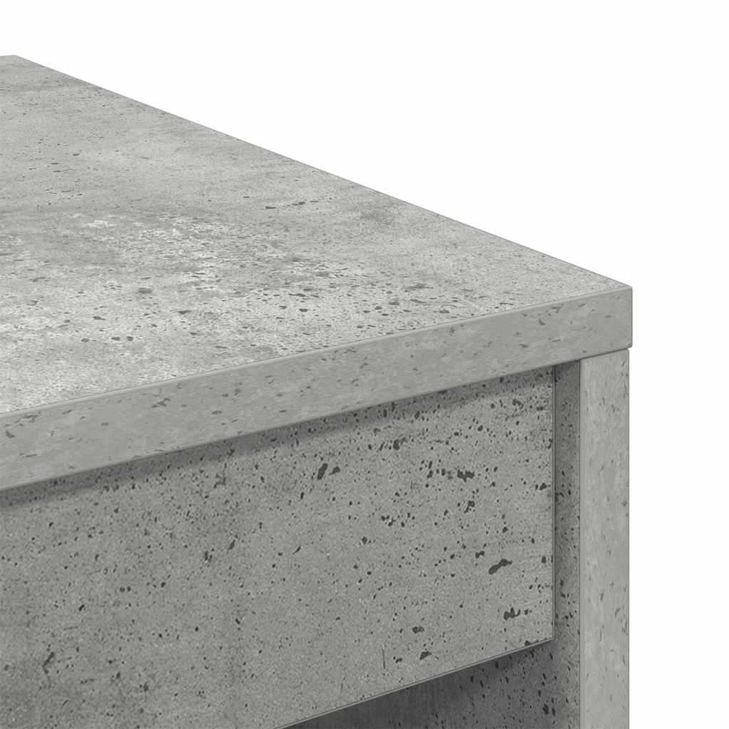 Skrivebord Betonggrå 60 x 40 x 76 cm