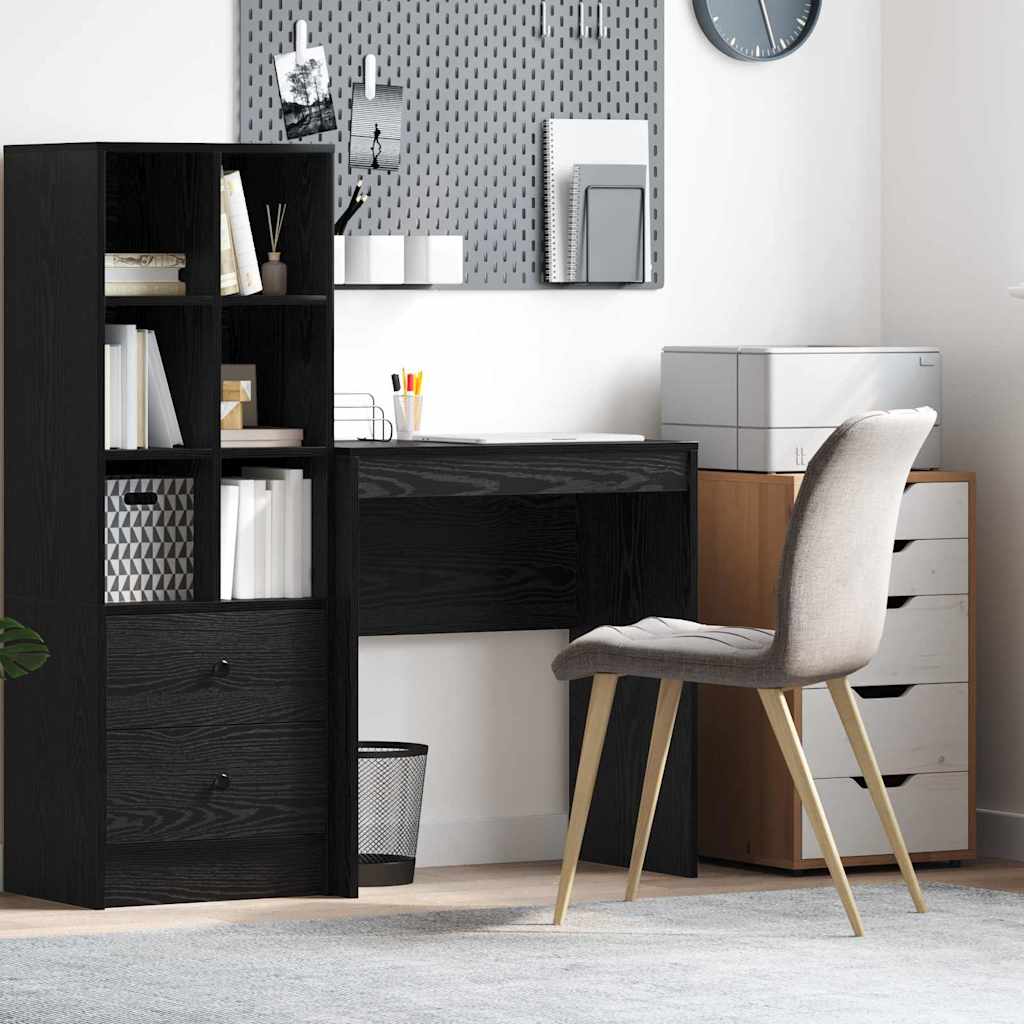 Skrivebord Svart Eik 70 x 40 x 76 cm