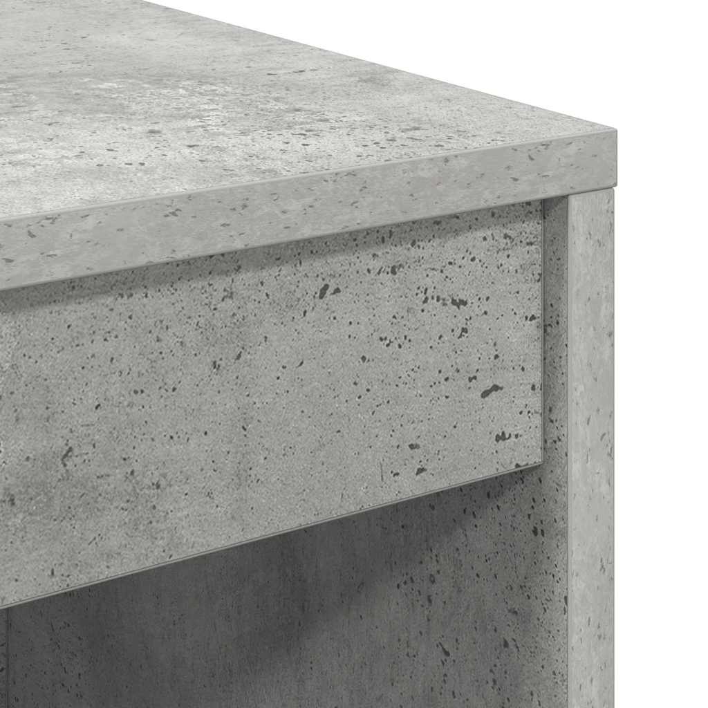 Skrivebord Betonggrå 70 x 40 x 76 cm