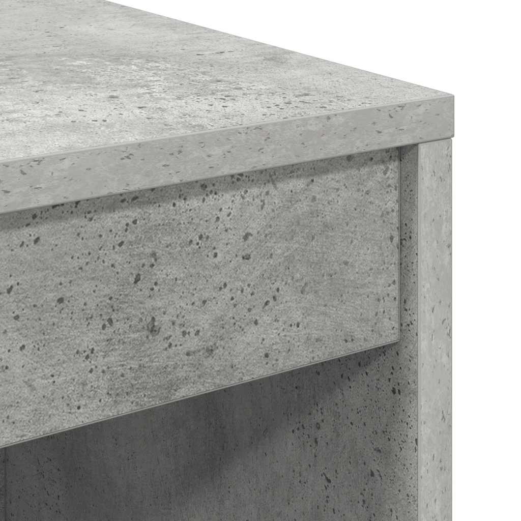 Skrivebord Betonggrå 80 x 40 x 76 cm