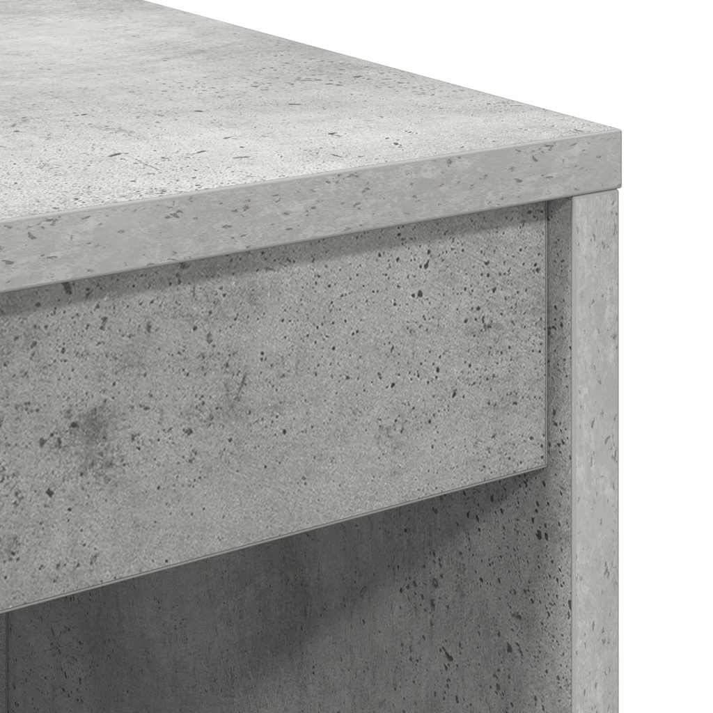 Skrivebord Betonggrå 90 x 40 x 76 cm
