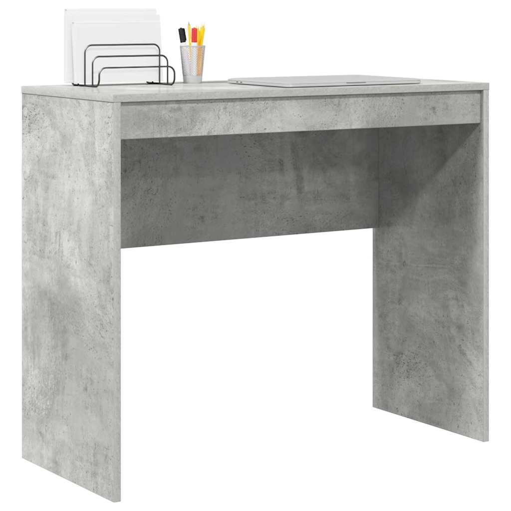 Skrivebord Betonggrå 90 x 40 x 76 cm