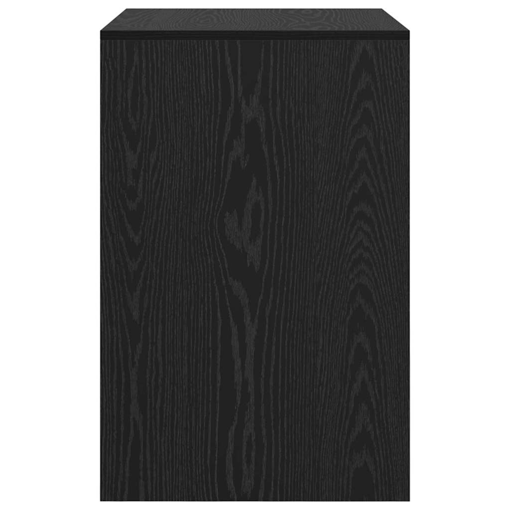 Skrivebord Svart Eik 70 x 50 x 76 cm