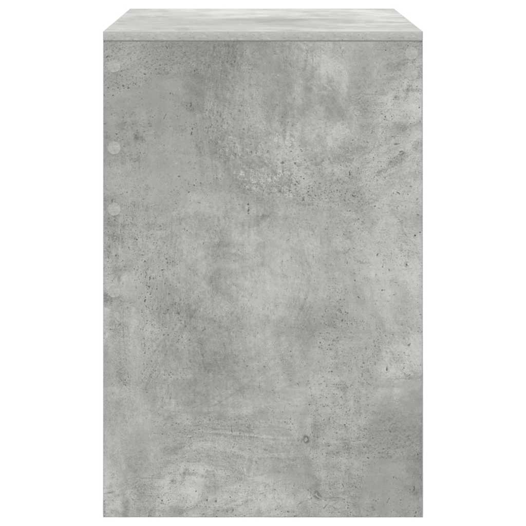 Skrivebord Betonggrå 70 x 50 x 76 cm