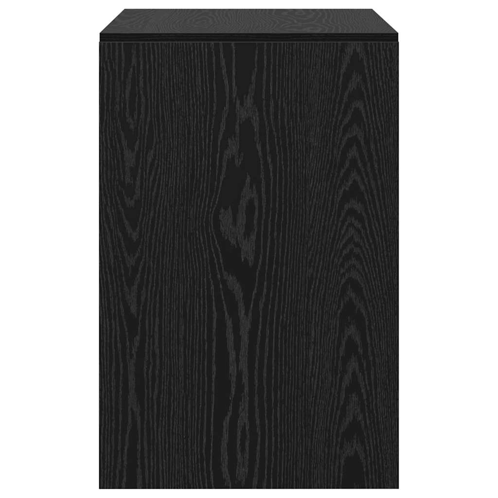 Skrivebord Svart Eik 80 x 50 x 76 cm