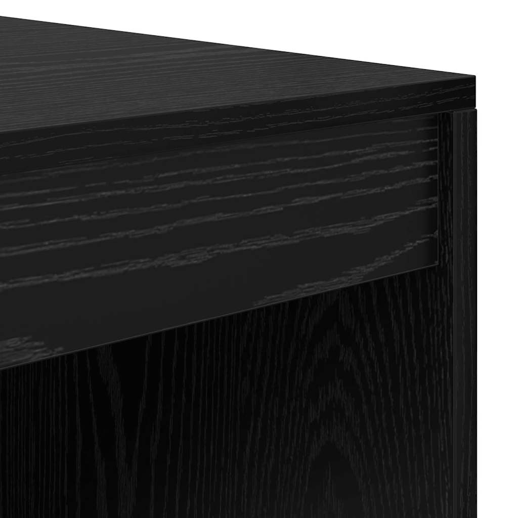 Skrivebord Svart Eik 90 x 50 x 76 cm