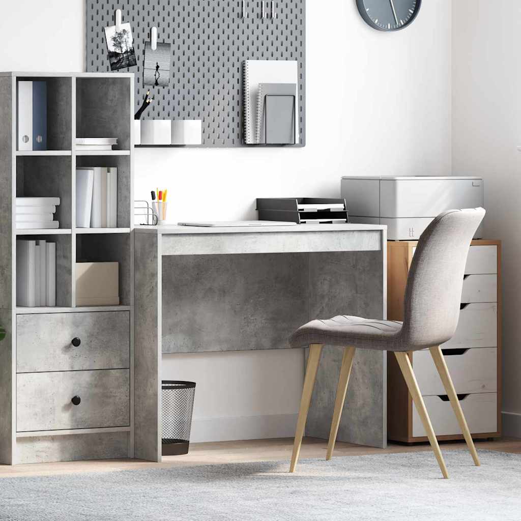 Skrivebord Betonggrå 90 x 50 x 76 cm
