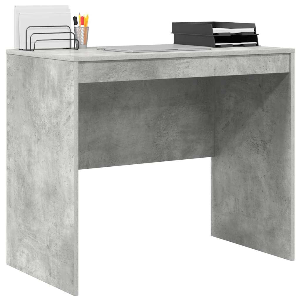 Skrivebord Betonggrå 90 x 50 x 76 cm