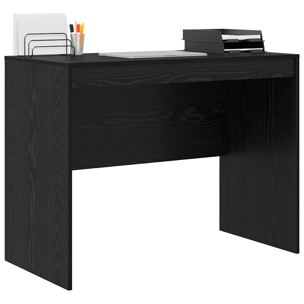 Skrivebord Svart Eik 100 x 50 x 76 cm