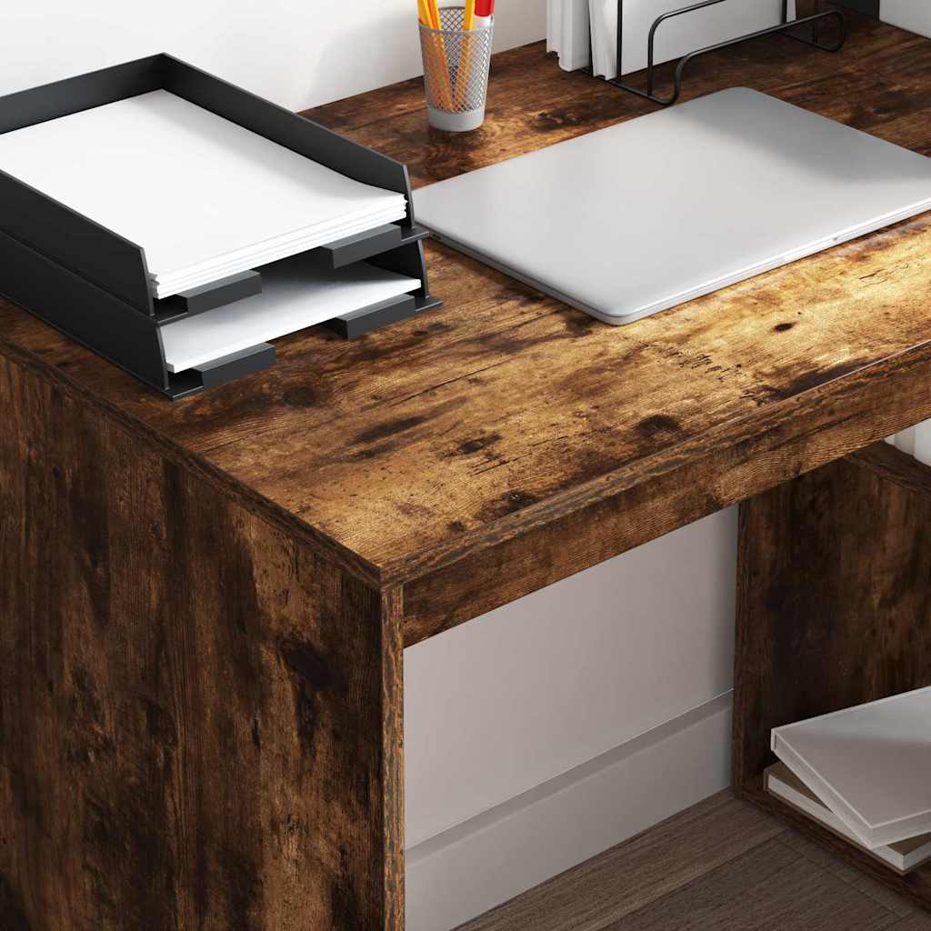 Skrivebord Røkt eik 108 x 55 x 103.5 cm Konstruert tre