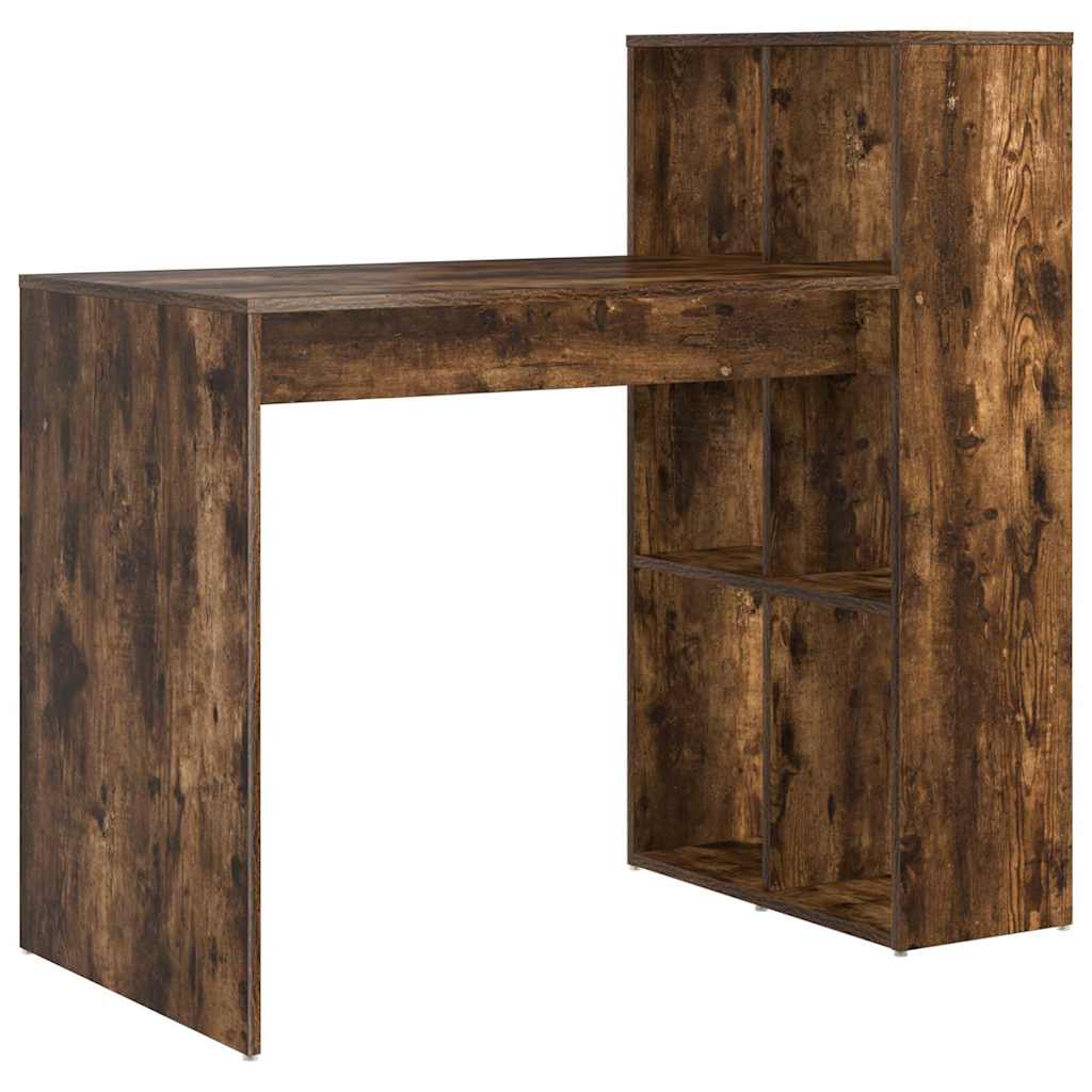 Skrivebord Røkt eik 108 x 55 x 103.5 cm Konstruert tre
