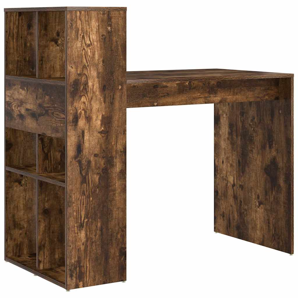 Skrivebord Røkt eik 108 x 55 x 103.5 cm Konstruert tre