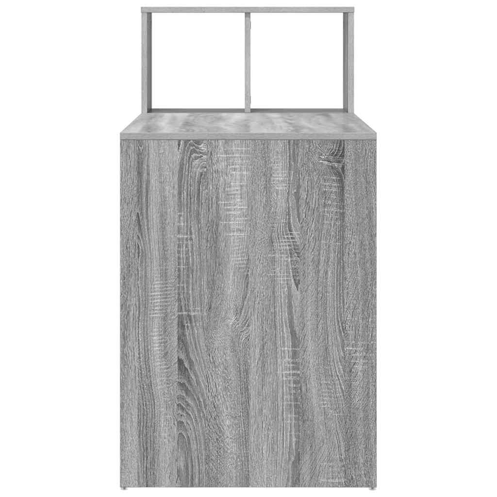 Skrivebord Grå Sonoma 108 x 55 x 103.5 cm Konstruert tre