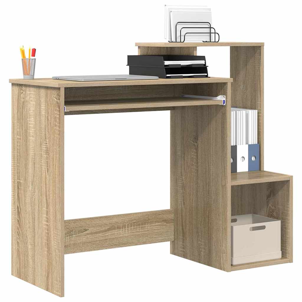 Skrivebord Sonoma eik 106 x 41 x 88.5 cm Konstruert tre