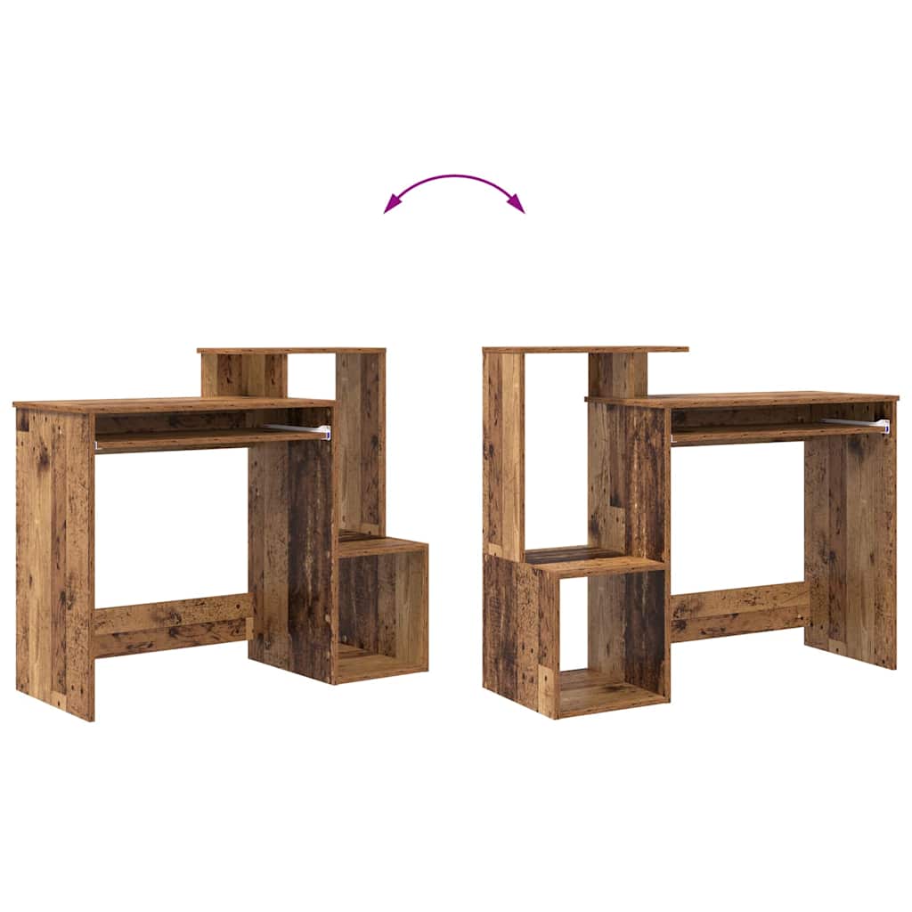 Skrivebord Gamle tre 106 x 41 x 88.5 cm Konstruert tre