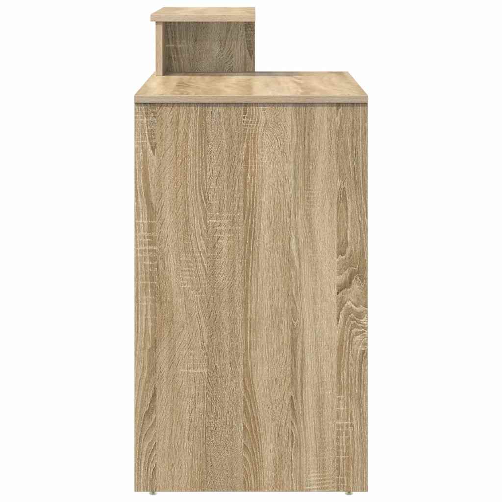 Skrivebord Sonoma eik 120,5 x 44 x 88,5 cm Konstruert tre