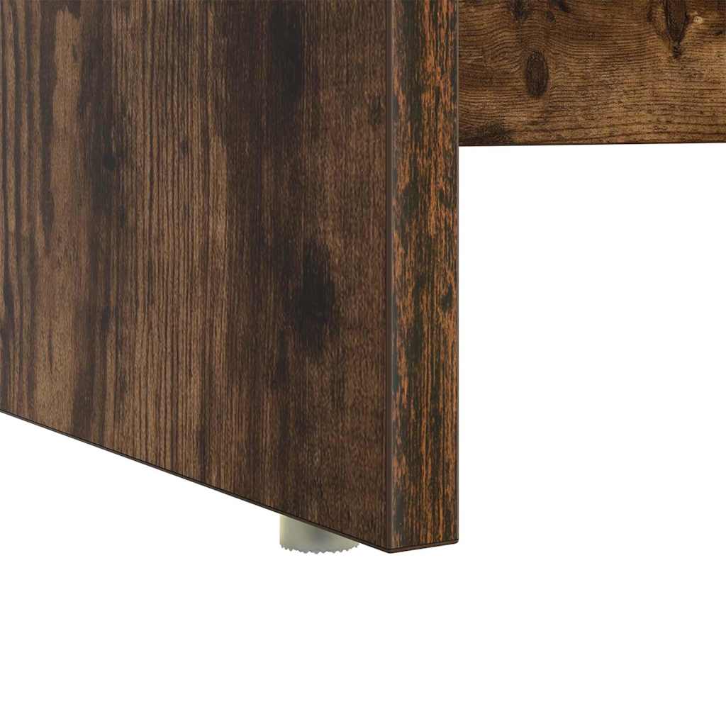 Skrivebord Røkt eik 120,5 x 44 x 88,5 cm Konstruert tre