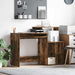 Skrivebord Røkt eik 120,5 x 44 x 88,5 cm Konstruert tre