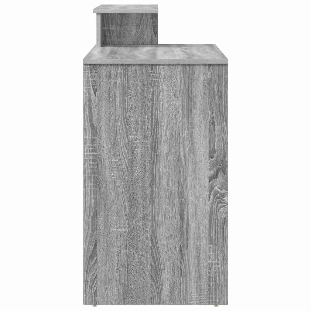 Skrivebord Grå Sonoma 120,5 x 44 x 88,5 cm Konstruert tre