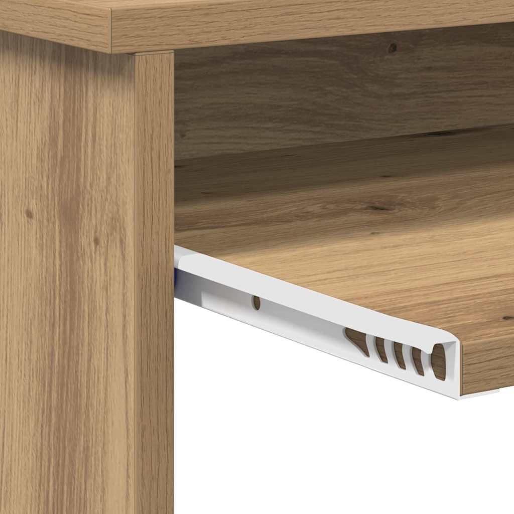 Skrivebord Artisan Eik Konstruert tre 120,5 x 44 x 88,5 cm