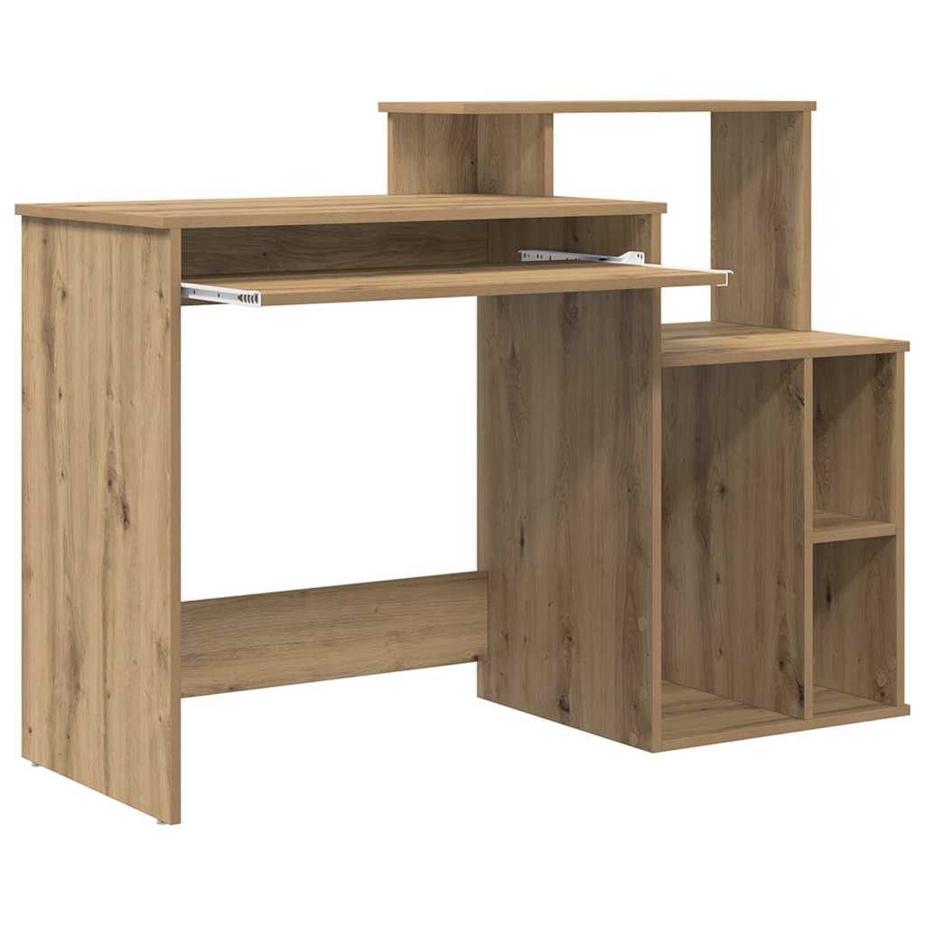 Skrivebord Artisan Eik Konstruert tre 120,5 x 44 x 88,5 cm