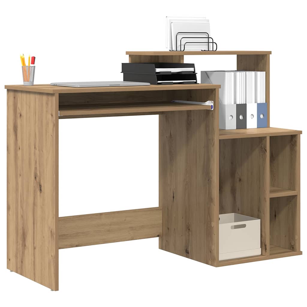 Skrivebord Artisan Eik Konstruert tre 120,5 x 44 x 88,5 cm