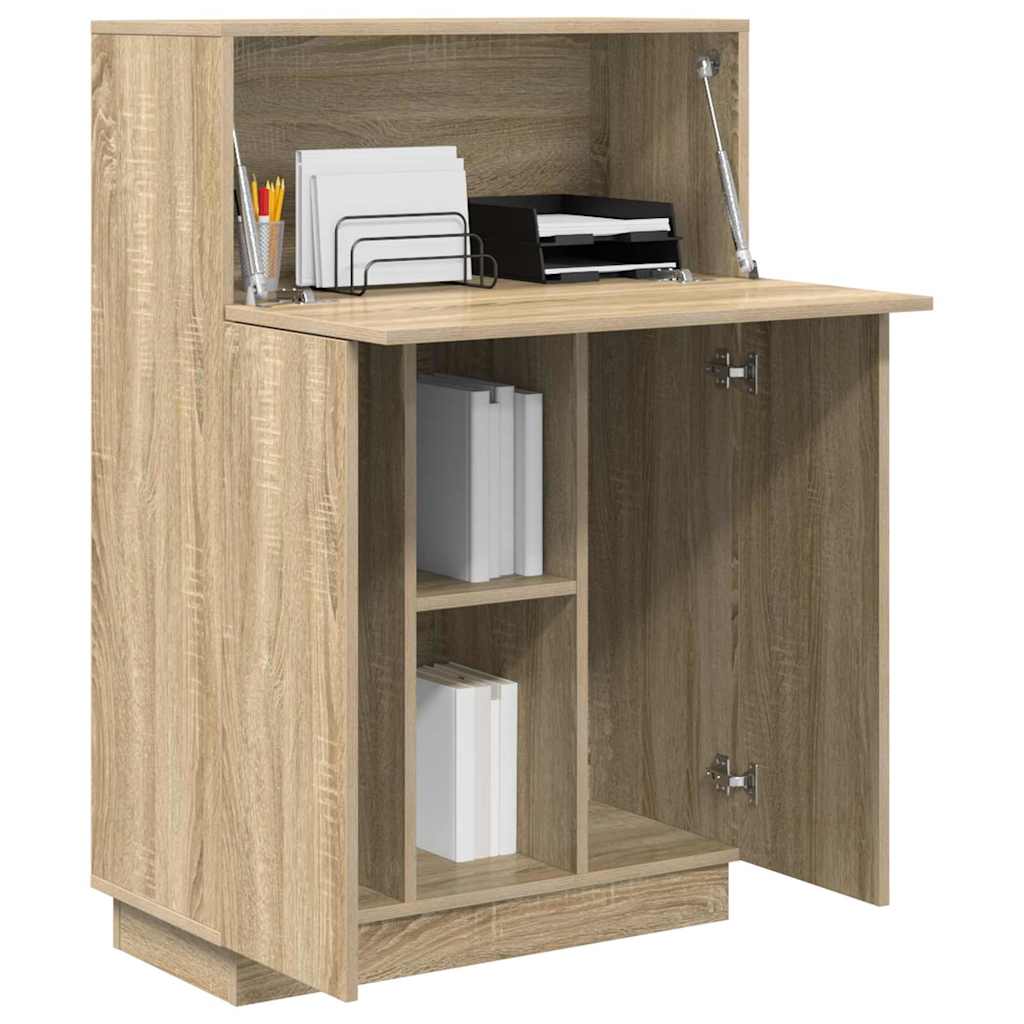 Skrivebord Sonoma eik 71.5 x 31.5 x 106.5 cm Konstruert tre