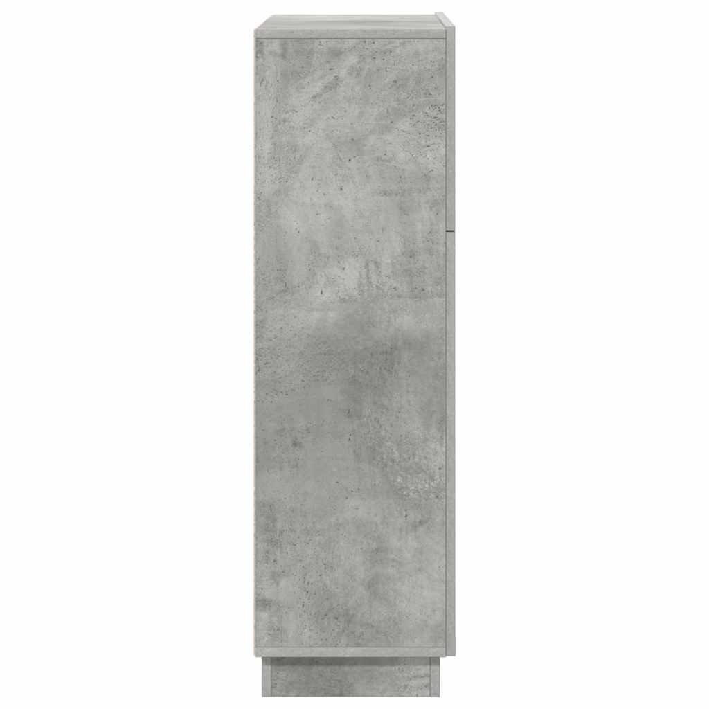 Skrivebord Betonggrå 71.5 x 31.5 x 106.5 cm Konstruert tre