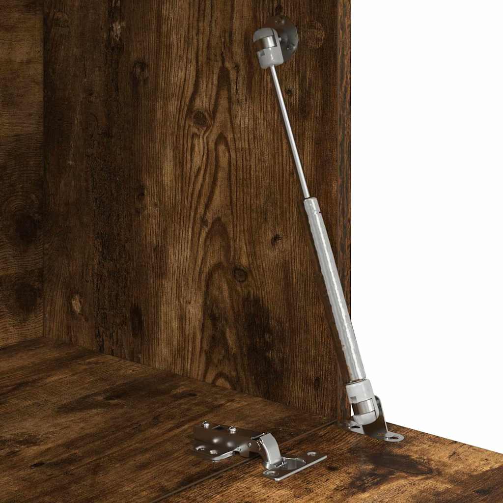 Skrivebord Røkt eik 71.5 x 31.5 x 106.5 cm Konstruert tre