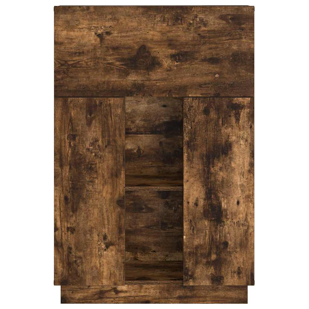 Skrivebord Røkt eik 71.5 x 31.5 x 106.5 cm Konstruert tre