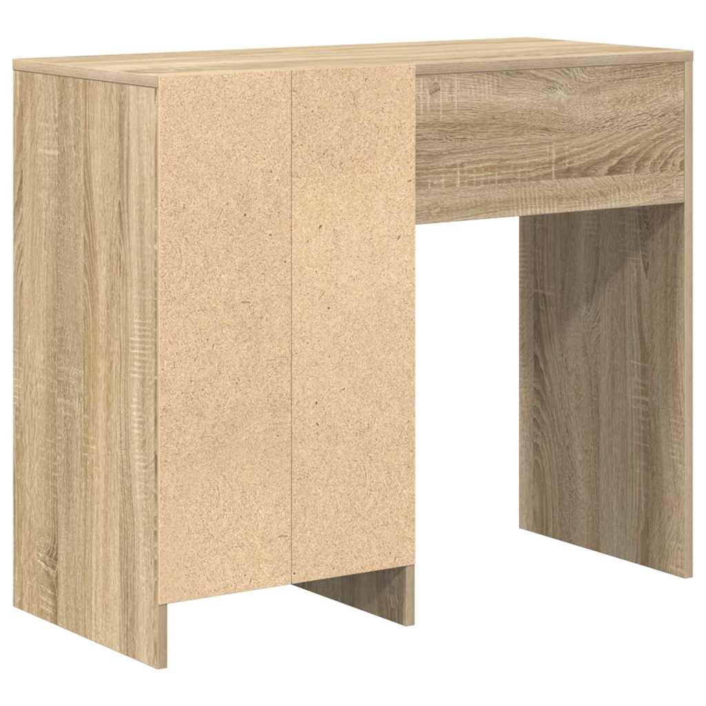 Skrivebord Sonoma eik 90 x 37,5 x 75 cm Konstruert tre