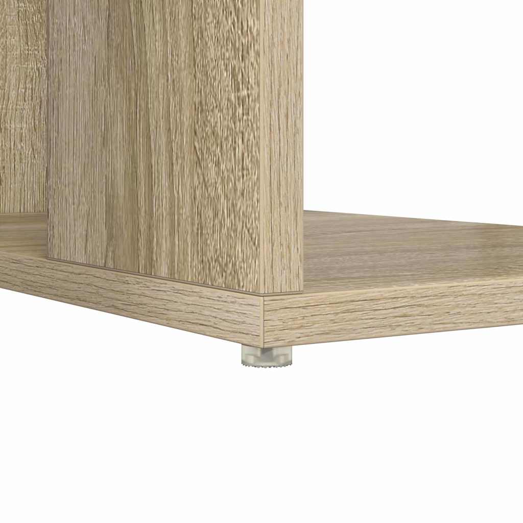 Skrivebord Sonoma eik 130 x 50,5 x 75 cm Konstruert tre