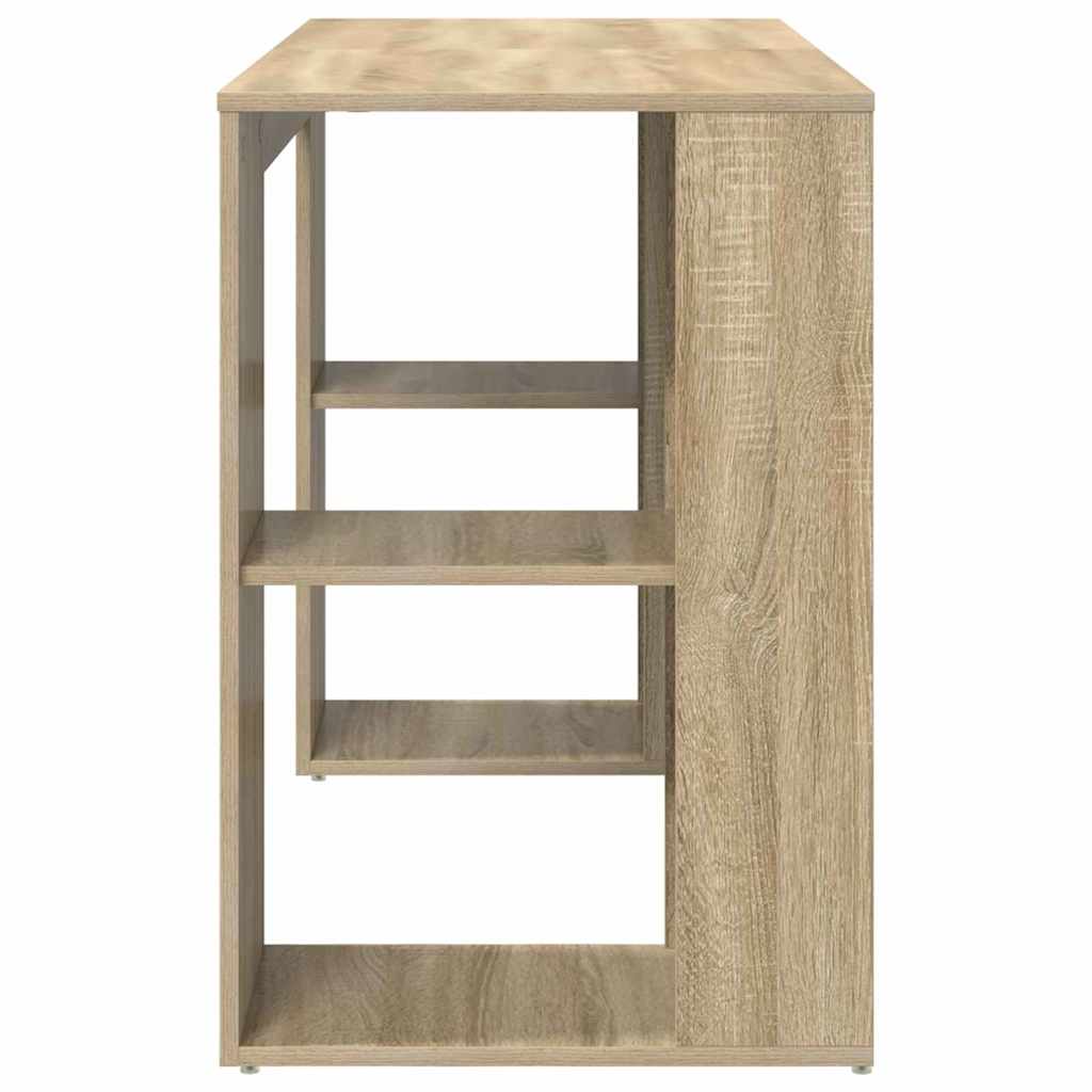 Skrivebord Sonoma eik 130 x 50,5 x 75 cm Konstruert tre